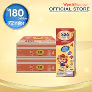 นมกล่อง เอส 26 ยูเอชที โกลด์ สูตร 4 (72 กล่อง) ยกลัง x2 S-26 Gold UHT Formula4 x2 cases
