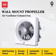 KDK WALL MOUNT EXHAUST FAN 20AQM (8") / 25AQM (10") / 30AQM (12") Ventilation Fan