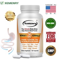 Xemenry Apple Pectin Psyllium Husk Ginger Root Detoksifikasi Membersihkan Lambung Kapsul