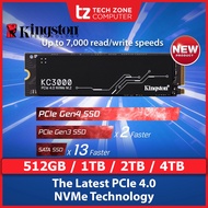 Kingston KC3000 M.2 2280 NVME GEN4 PCIE ( 512GB/ 1TB/ 2TB ) SSD NVME 4 SKC3000S