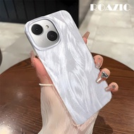 Compatible For Tecno Spark 40C Phone Case Luxury Electroplated Shockproof Cover Feather Laser Glitte