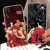 J-5 Slum Dunk TPU Case for OPPO A78 A38 A18 Reno 13F A60 A58 A17 5G