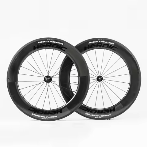 Ardently 700C Full Carbon Track bike wheelset 38/58/86mm depth Clincher fixed gear Single Speed bicy