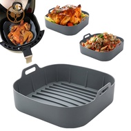 Popubear  Dishwasher Safe Air Fryer Liner Air Fryer Silicone Baking Sheets Non-stick Silicone Air Fr