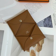 HERMES Calvi 卡包 - 金棕 B