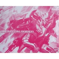 Premium Bandai MG GN-0000 + GNR-010 00 Raiser Trans-Am Mode Gloss Injection Ver.
