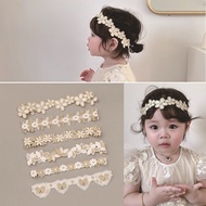 Newborn Baby Girl Hairband Soft Elastic Baby Headband Golden Korean Style Girl Hairbands Bow Flowers