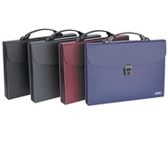 bag contains files, file folders divided into 13 glossy compartments Deli 5557.-