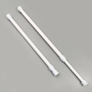 [24 Home Accessories] 1 Piece 60 100cm High Carbom Steel Telescopic Rob Non Punching Door Curtain Rod Shower Curtaon Rod Door Curtain Rod