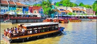 Singapore River Cruise cheap ticket Boat ride discount Sentosa Zoo Garden by the bay