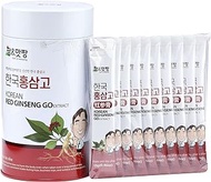 Greeting Korea Red Ginseng Go 13g x 30 Sachets Ginseng Tea Korean Red Panax Ginseng Extract Drink Portable Sticks Boost Immunity Vitality Fatigue Immune Support Energy