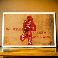 Hakeem Olajuwon Hakeem Olajuwon NBA Basketball Star Tyrannosaurus
