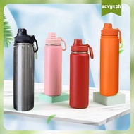 530ml/750ml Aqua flask Water Bottle Portable Water Cup Tumbler Flip-Flop Lid Sports Bottle with Handle +