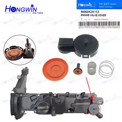 M06042A153 M06042A151 PCV Engine Valve Cover Repair Kit For CITROEN C4 DS5 B78 M3 PEUGEOT 207 A94 20