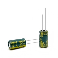 10V 680UF High Frequency Low Resistance Long Life High Temperature Resistant In-Line Electrolytic Ca