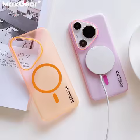 Matte Magsafe Wireless Charge Slim Case For Huawei Pura 80 70 Ultra P60 P50 Mate 70 60 Pro Magnetic 