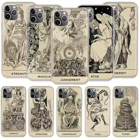 Fool Tarot Card Meanings Phone For Apple Iphone 12 13 Mini 15 Pro Max 11 Pro 14 Plus 16 Pro Max 16E 