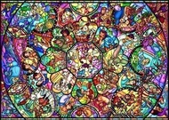 100% 日本進口 Disney 迪士尼 半透明 砌圖 大集合 米奇 公主 阿拉丁 史迪仔 1000 Puzzle 拼圖 包郵