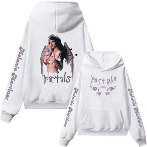 2024 Melanie Martinez Portals Hoodie Pullovers Sweatshirts Graphic Printed Tops Casual Hip Hop Stree