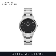 Daniel Wellington Iconic Link 28/32/36mm Silver Black / Watch for women / Watch for men / DW officia