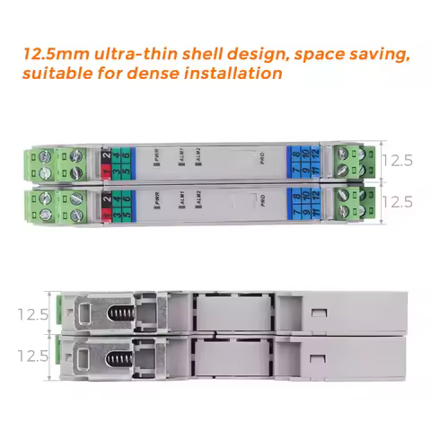 DC Signal Isolator 4-20mA 0-20mA 0-75mV 5V 10V Load 500Ω Current And Voltage Signal Distribution Iso