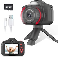 Kids HD Digital Video Cameras for Boys Age 3-9 HD Cameras for Toddler with 32GB SD Card