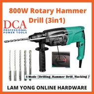 DCA 800W Rotary Hammer Drill (3in1) AZC 05-26 / Penebuk dinding AZC 0526 AZC0526 Bosch Total BOSSMAN makita