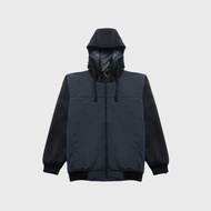 Russel Jacket Hoodie Kombinasi Fleece