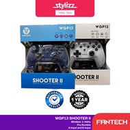 FANTECH WGP13 SHOOTER II WIRELESS 2.4 GHz GAMING CONTROLLER - PRO RUMBLE, FAMILIAR LAYOUT, FOR PC / 