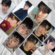 50pcs/box Cha Eun Woo Laser Hologram Photocards ENTITY Album Lomo Cards Astro Kpop Korean Actors Hol