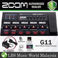 Zoom G11 Multi Effects Processor with Expression Pedal Audio Interface Modeling Amp for Electric Gui