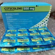 CITICOLINE 500 MG / SITICOLIN / CITIKOLIN / SITIKOLIN /CITICOLINE500MG strip 10 kapsul 500 MG hj he