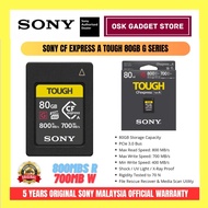 Sony Tough CF Express Type A 80GB Card 800mbs/R 700mbs/W | Original Sony Malaysia Official Warranty