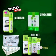 AIREE BEAUTY - FACE GLOWING -  SERUM  MOISTURIZER , CLEANSER , SUNSCREEN DAY SABUN BIBI 🔥 - AIREE CO