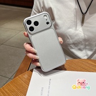 Matte Silver Phone Case For Vivo iQOO Z11 Z11X Z10 Z10X Z10R Z9X Z9 Turbo Plus Z7 Z7i Z6 Lite Pro Z5