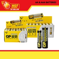 [VOZUKO] AAA & AA Battery Bundle G.P. Green cell C.ar.bon Z.inc Energy Efficient 1.5 VOLTS 3 years s