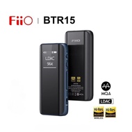 【In stock】FiiO BTR15 Bluetooth 5.1 Receiver USB DAC AMP Hi-Res Headphone Amplifier Dual ES9219MQ DSD256 LDAC/aptX 3.5mm/4.4mm Output OFOF