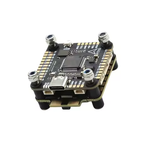 F722 F7 Flight Controller FC 3-6S Lipo 5V/10V Dual BEC w 60A 4in1 BLheli_S ESC for RC 7 inch 10 inch