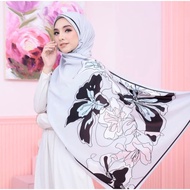 [READYSTOCK] Tudung Shawl Premium Italian Dull Satin -The Passion Bloom by maplehijab ala Ariani