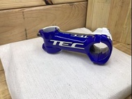 UNO / ABR / Deda / ZOOM /TEC /龍頭/ （參考）  TEC Technology alloy / 90 mm/ 82度(8度）超堅固自行車鋁合金龍頭 31.8mm 把手 （參考） 義大利品牌（前蓋藍色的部位有一個碰傷)/stem