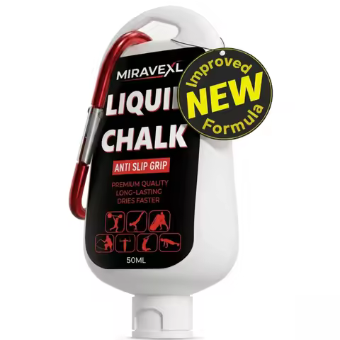 Liquid Chalk Anti Slip Hand Grip Cream Sweatproof Magnesium Powder for Weightlifting Rock Climbing P
