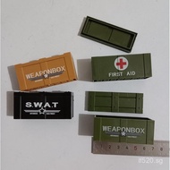Popular1/12Weapon Box   6Inch71/1 Scale Action Figure Ammo Box Model  Box Scene Accessories Plastic