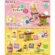 Re-ment 蠟筆小新 零食派對 盲盒 No.1 雪糕,No.2 朱古力零食,No.4 杯麵