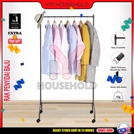Clothes Hanger YM H1 - Penyidai Baju Ampaian Tuala Baju Rak Tuala Besi Towel Hanger Rack Towel Stand Gantung Baju
