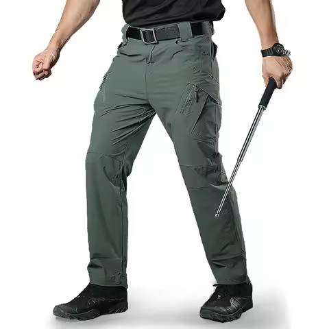 Lynjacye Summer IX9 Women Men Camping Pants Trekking Climbing Hiking Waterproof Pants Tactical Army