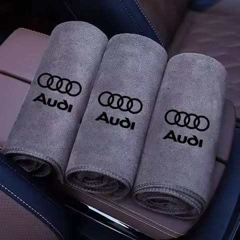Suede Car Cleaning Towel Auto Washing Tools for Audi A3 A4 A5 A6 A7 Q2 Q3 Q5 Q7 TT Sline RSQ8 RSQ3 B