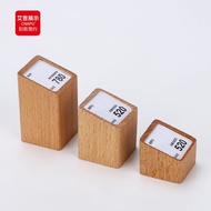 [Table Card Display Card] Solid Wood Display Card Log Price Tag Desktop Price Tag Price Display Card