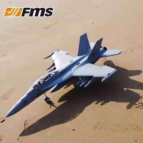 FMS F/A-18F V2 70mm Ducted Fan EDF Hornet Electric Model Aircraft Remote Control Assembled F-18 RC A