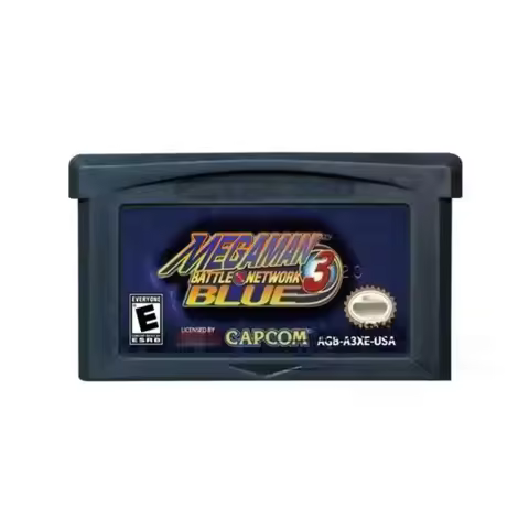 GBA Game Cartridge Mega Man Battle Network 3 Blue Suitable for GBASP GBM NDS IDS NDSL IDSL English V
