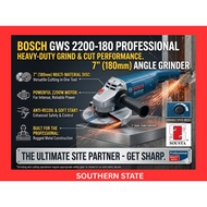 Bosch 7'' Angle Grinder GWS 2200-180 ( 06018C00L0 ) GWS2200-180 GWS2200